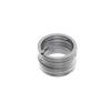 10Pcs/Pack 25/28/30/32mm Clasps Connectors Keychain Chain Loop Split Key Ring Stainless Steel