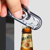 Metal Waist Buckle Double Ring  Keychain Bottle Opener Key Chain Car Key Holder Car Keychain