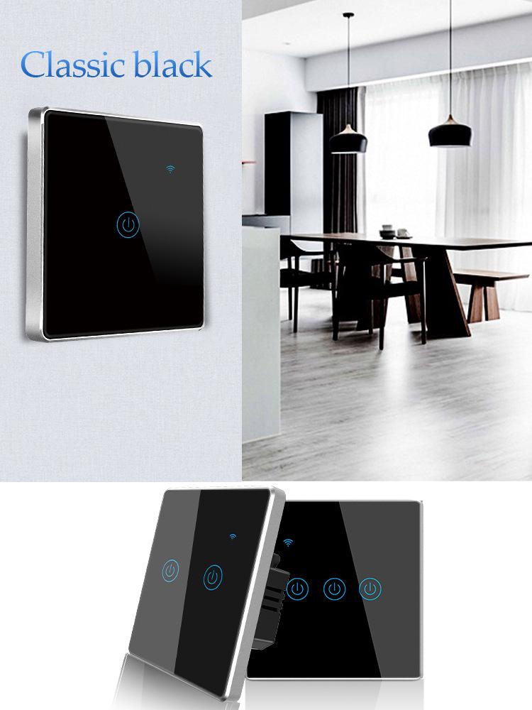 Graffiti EU Smart WiFi Touch Switch with Alexa Voice Control