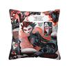 Stolas X Blitz Pillow Cover Helluva Boss Morden Pillow Case For Sofa Home Decoration Cushion Cover Polyester Graphic Pillowcases