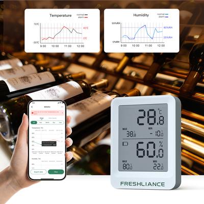 BT Temperature and Humidity Recorder Fruit Cold Storage Coldchain Transportation Temperature Logger