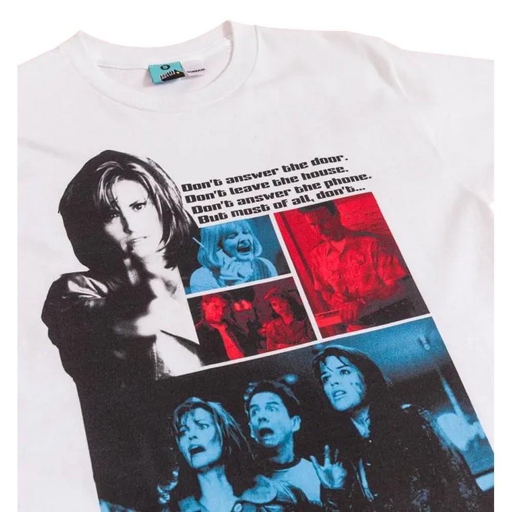 Scream Unisex Adult Montage T-Shirt