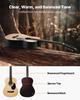 VEVOR 36 in / 914,4 mm Dreadnought Acoustic Guitar Natural Beginner Bundle Gig Bag for Teen