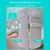 Thickened Nonslip Bathtubs Pillow Back Neck Support Pillow Mat Breathable Meshes Fabric Full Body Bath Pillow Easy To Use