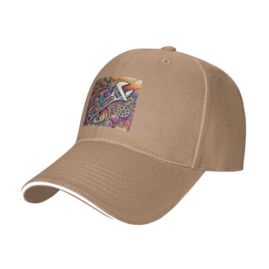 Colorful Mechanical Colorful Creative Cap Casual Baseball Caps Adjustable Hat Hip Hop Summer Unisex Baseball Hats Customizable