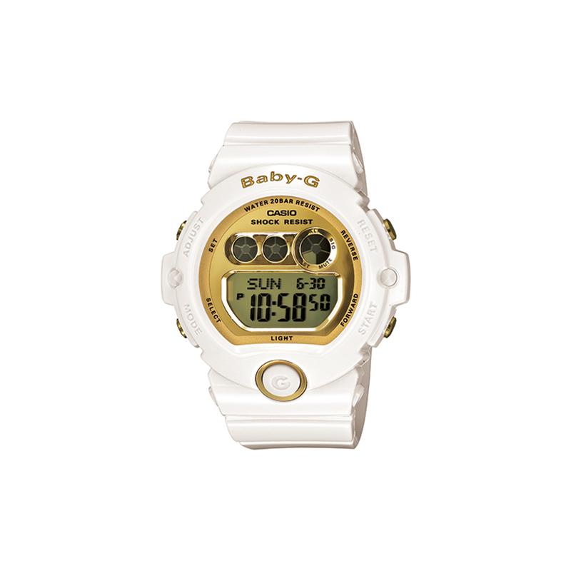 

Casio BABY-G Series Shockproof Waterproof Sports Quartz Movement Resin Strap Japanese and Korean Watch Women s Watch Golden Dial BG-6901-7 золотой