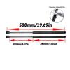4Pcs Front Hood+Tailgate Gas Shock Struts Lift Support For Mini Cooper R50/53