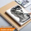 Coil-Bound Hardcover Sketchbook – Multiple Sizes: A3, A4, A5, 4K, 8K, 16K, 32K for Art and Drawing