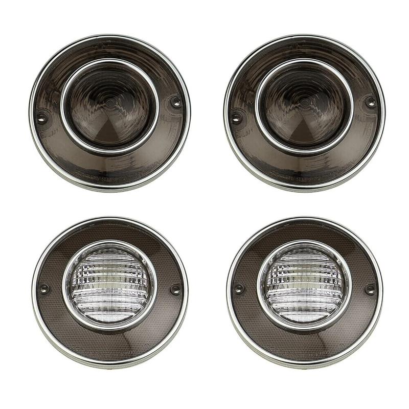 

4pcs/set Car Tail Lights & Backup Lights for Chevrolet Corvette C3 1975-1979 (without Bulbs)