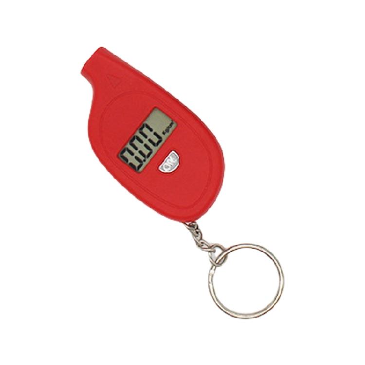 Travel Friendly Mini Tire Pressure Gauge with Keychain For Accurate Monitoring And Peace Mind During Journey Travel