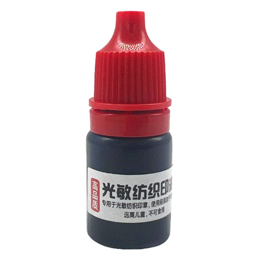 5ml Ink Textile Clothes Waterproof Ink Special Ink for Student Children Name Stamp Printing On Clothing Wash Not Fade