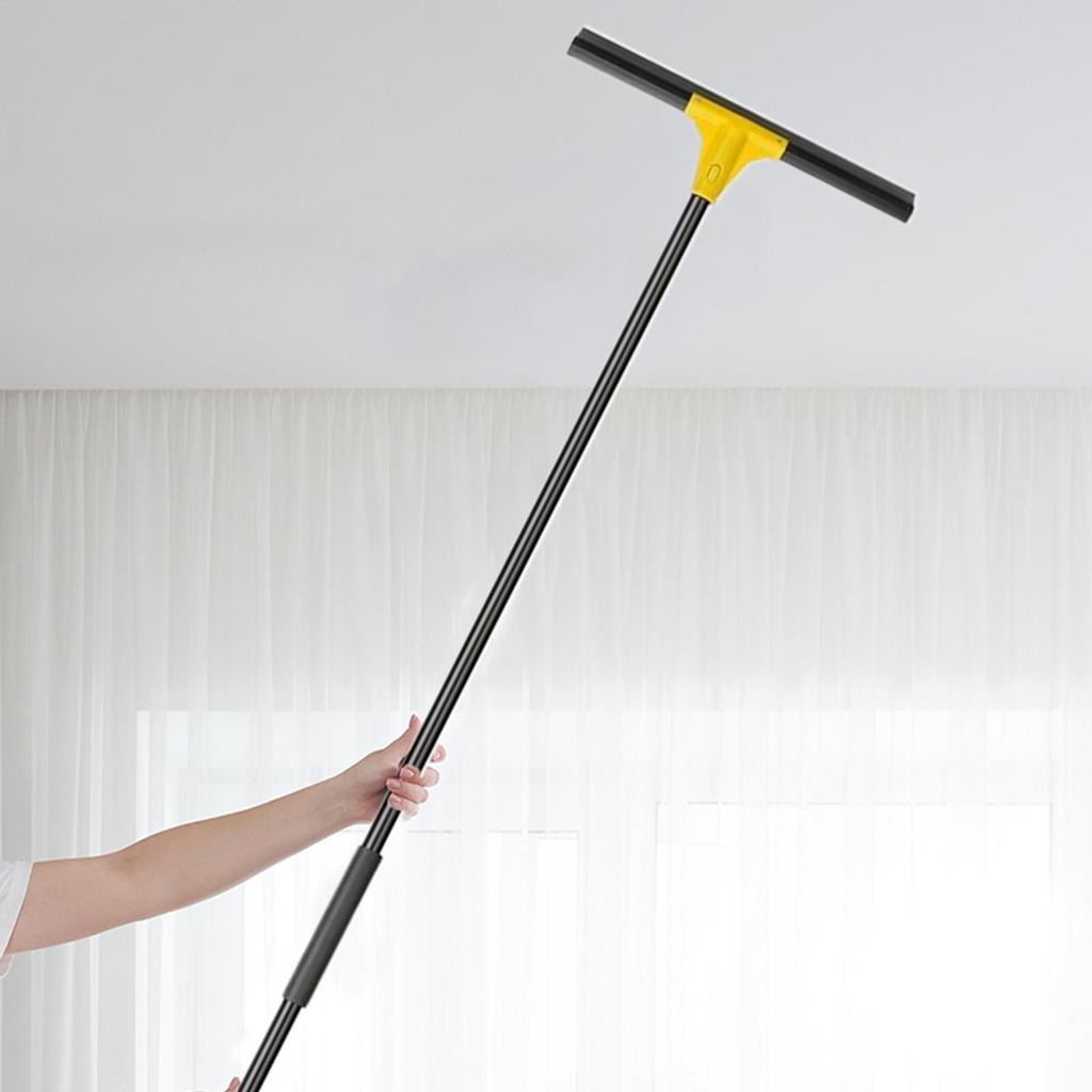 Squeegee Broom For Floor Long Handle Garage Squeegee Telescopic Shower Water Scraper For Housekeepers Homeowners RV Travelers