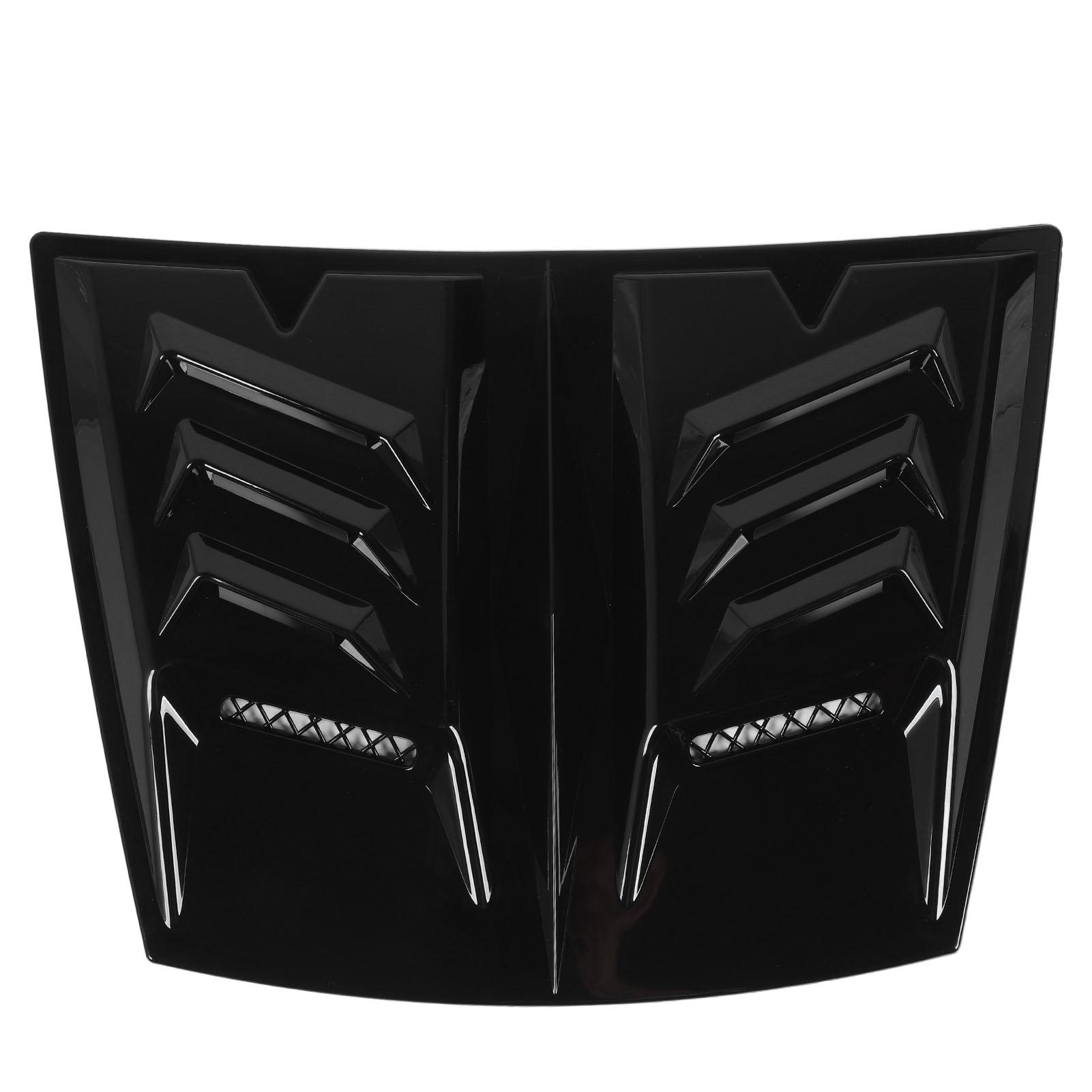 

Накладка на вентиляционное отверстие капота улучшает охлаждение двигателя, снижает сопротивление ветру, устойчива к царапинам, универсальная посадка чёрный