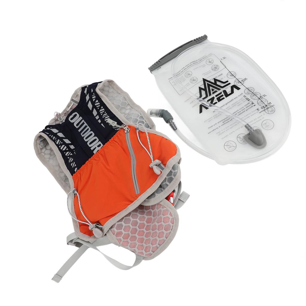 Running Hydration Vest with 1.5L Water Bladder Nylon 5L Lightweight Breathable Hydration Backpack Da