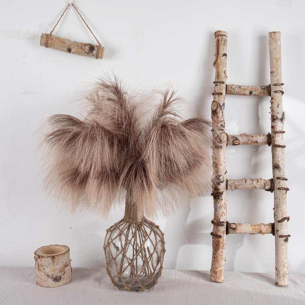 Decorative Reed Pampas Artificial Flower Living Room Decoration Fake Flowers Green Plants Wedding Crafts Shooting Props