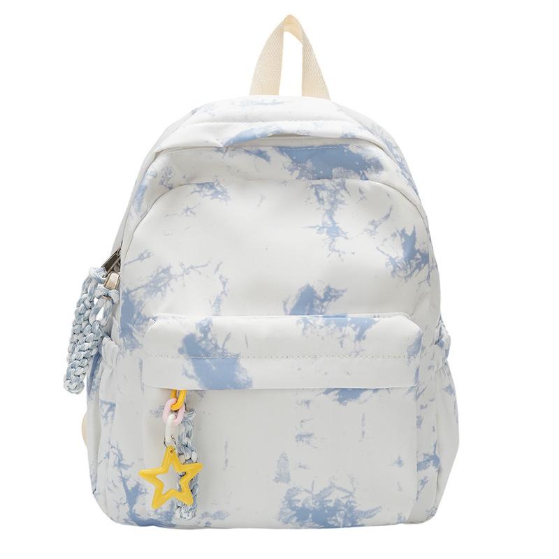 Schoolbag niche Japanese ins smudge bag women's simple design backpack 1011 new fashion commuter backpack