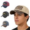 Unisex Vintage Baseballová Čepice s Výšivkou Texas Opotřebovaná Praná Trucker Čepice Nastavitelná Ležérní Sluneční Klobouk Outdoorové Sporty Táta Klobouk
