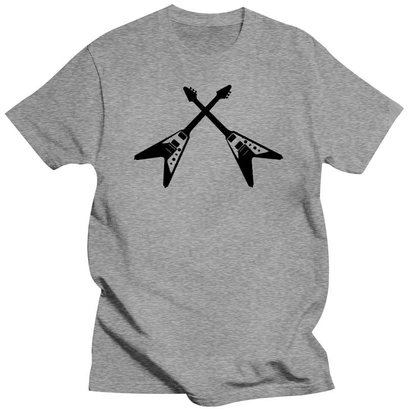 Guitar T-Shirts Flying Guitarist Musicians Music Rock Clothing Electric Tshirt Men Fashion Cartoon Character Fitness