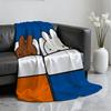 Kawaii M-Miffy Blanket Soft Throw Blanket for Home Bedroom Bed Sofa Picnic Travel Office Rest Cover Blanket Gift