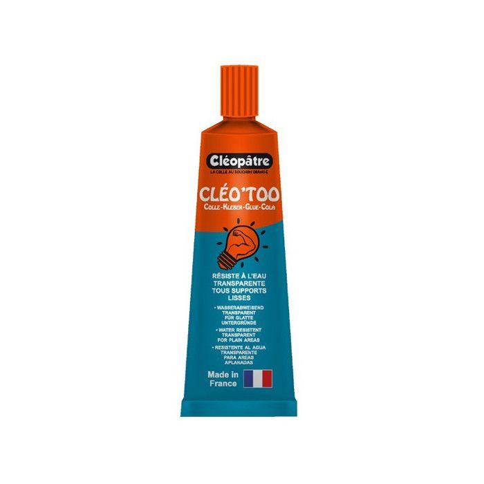 Colle - Cléopâtre - Cléo'Too - 30g - Polyacrylique - Résistante à l'eau