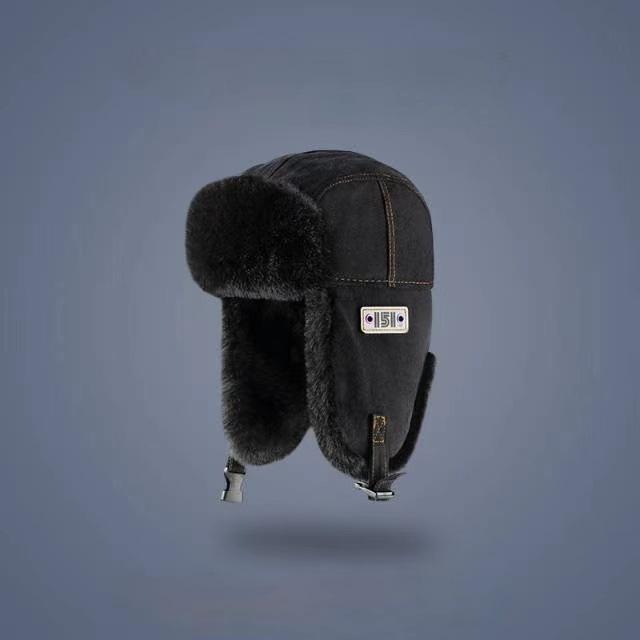 

Korean Style Windproof Lei Feng Helmet with Ear Protection - Plus Velvet for Winter Scooter Riding Adjustable