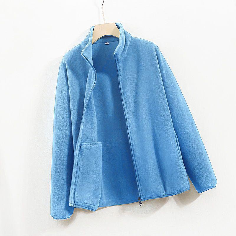 Women's Dual-Sided Fleece Jacket - 2025 Thickened Outdoor Hoodie for Autumn/Winter