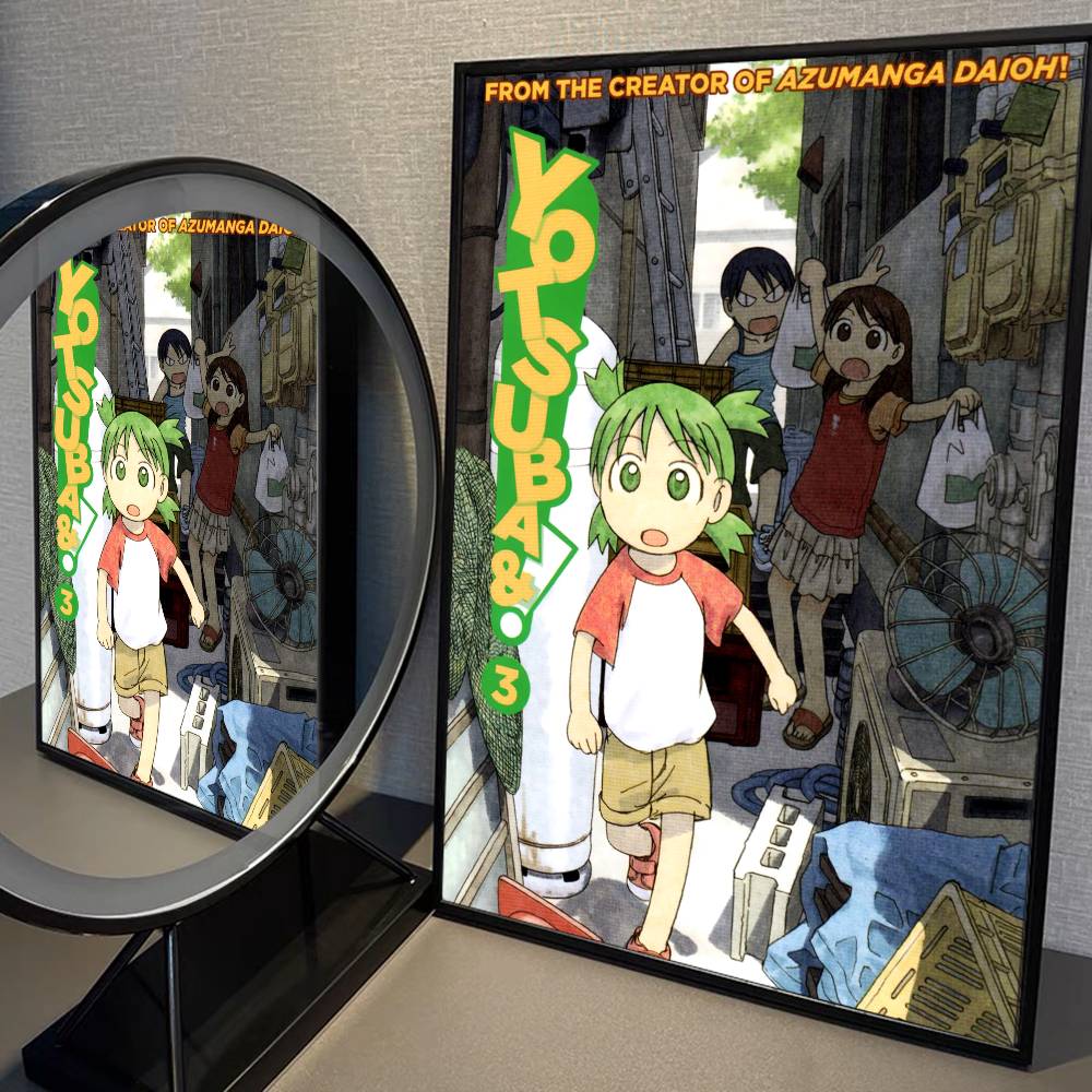 Anime Y-Yotsuba Sweet Classic Movie Good Quality Prints and Posters Waterproof Paper Sticker Coffee House Bar Posters