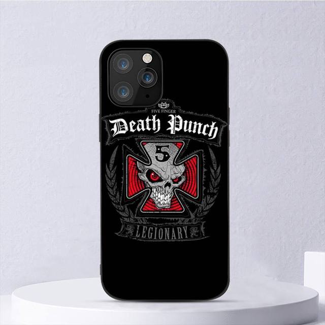 

Ffdp чехол для телефона с пятью пальцами и костями черепа для Iphone 11 12 Mini 13 14 Pro Xs Max X 8 7 6s Plus 5 Se Xr Shell iPhone6