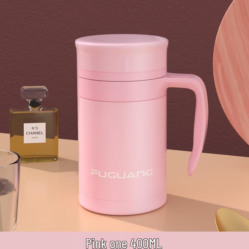 Fuguan Stainless Steel Thermal Mug with Handle