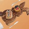 Adorable Rabbit Shape Wood Tray for Family Gatherings Childrens Birthday Parties and Serving Snacks Safely