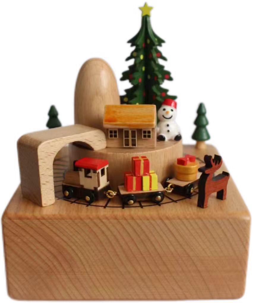 Spring-Wound Birthday Musical Jewelry Box for Girls