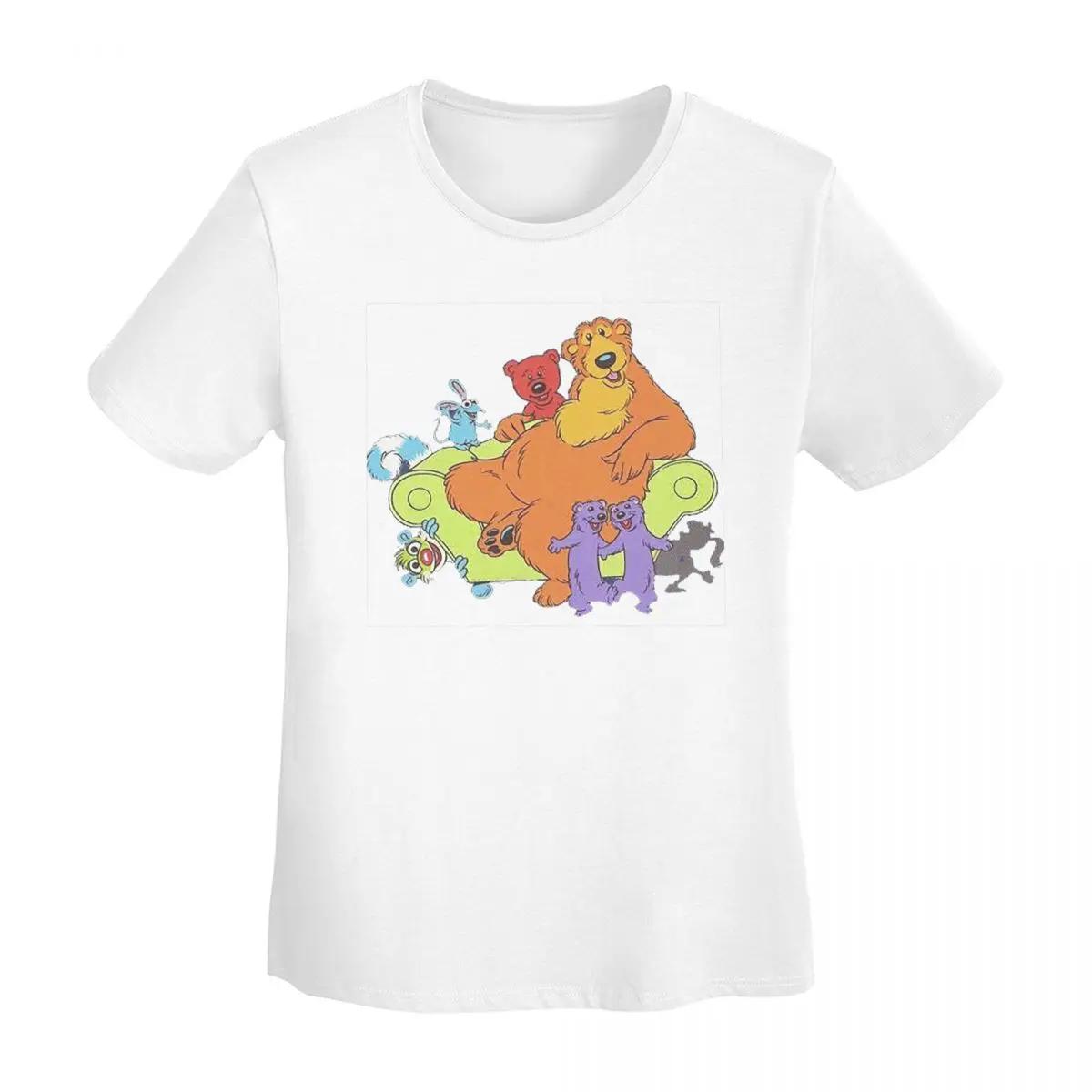 

Family Bear In The Big Blue House 90 Tutter TShirt Women Short Sleeve T Shirts Round Neck Clothing Cotton Tees Streetwear S