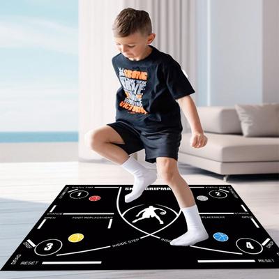 2 Stück Haushalt Kinder Anti-Rutsch Lärmreduzierung Mini Basketball Trainingsmatte Teppich