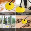 Pressure Washer Brush Power Washer Scrubber with Handle Rotary Surface Cleaner Multi-purpose Household Clean Tool for Car Floor