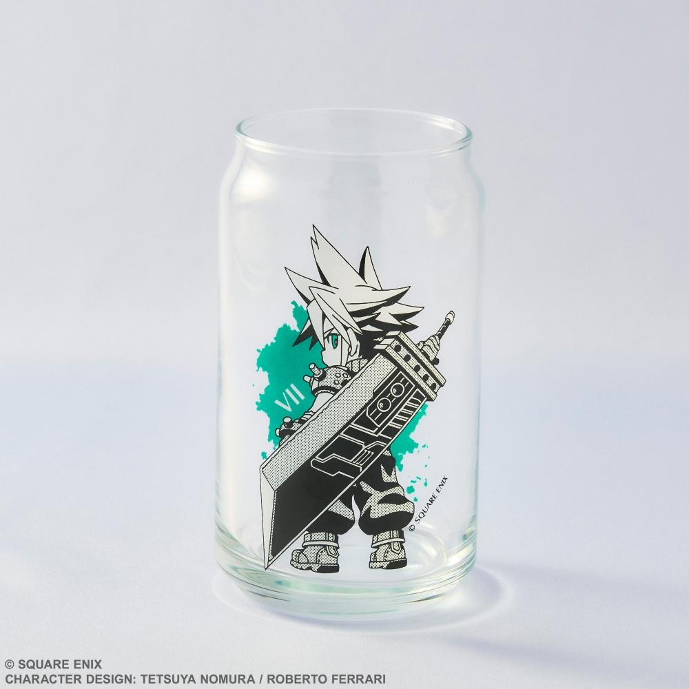 

Final Fantasy Vii Final Fantasy Vii Rebirth Can Shaped Glass Cloud Strife Reissue