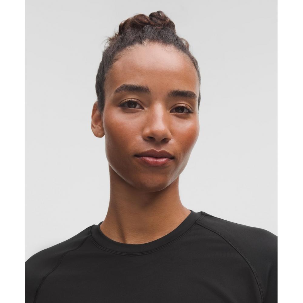 Lululemon It S Rulu Fleece Long Sleeve Shirt Black