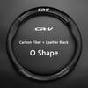 For Civic Accord CRV Universal Car Steering Wheel Cover Carbon Fiber Leather Anti Slip And Fashionable Interior Accessory