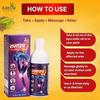 Ramastra Ayurvedic Pain Relief Oil for Back Pain, Knee Pain, Joint & Muscle Pain | Fast-Absorbing, Non-Greasy Formula I 120ml Pack of 2
