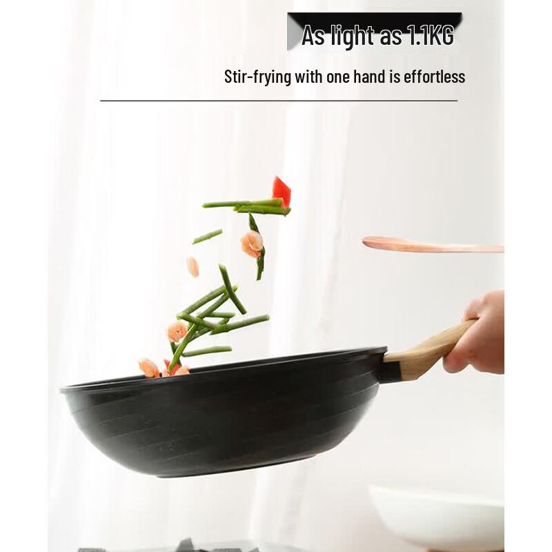 COOKER KING Maifan Stone Non-Stick Wok