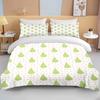 10 Sizes Fruit Pattern Bedding Three Piece Set King Size Double Bedding Set Microfiber Duvet Cover Set  Queen Duvet Cover Set