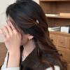 Acetic Acid Colorful Rhinestone Hair Clip Crystal Small Grab Clip Acetate Hairpin  Female