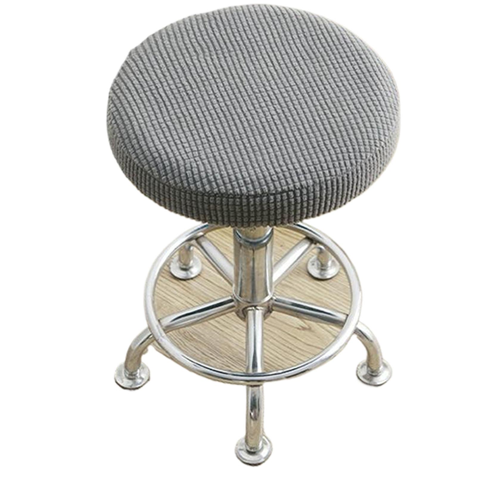 Круглый чехол для табурета, обеспечивающий долговечность и яркие цвета, наволочка для подушки, моющиеся чехлы для барных стульев