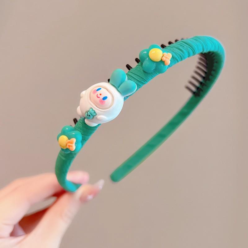 Fascia Floreale Antiscivolo per Bambine – Design Dentato, Sicura per i Capelli, Carina Fermaglio per Capelli per Neonati
