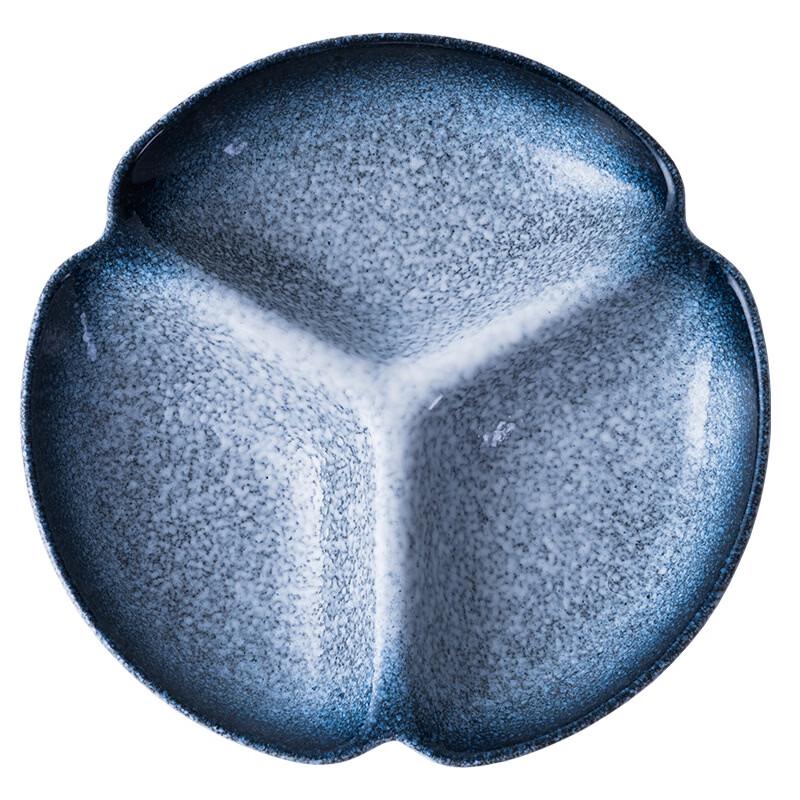 Ru Han Ceramic Partitioned Diet Meal Plate