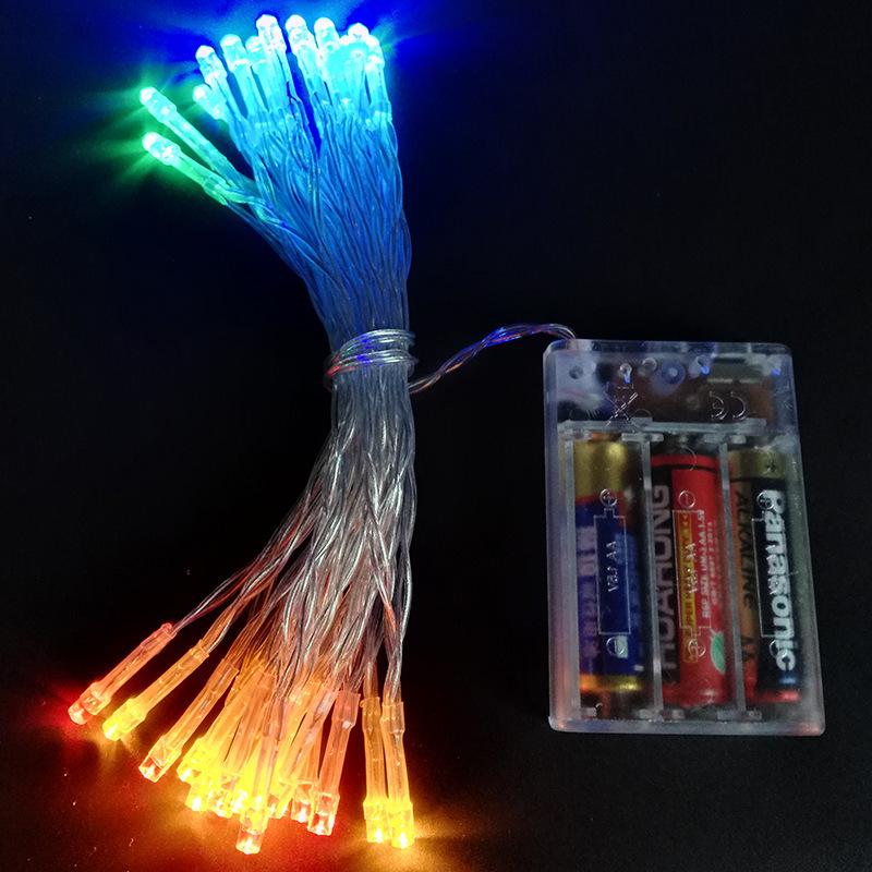 Solar-Powered LED Copper Wire Fairy Lights for Outdoor Decoration