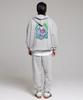CREAM SODA LAB Lab Nno1 Logo Training Jogger Pants Gray