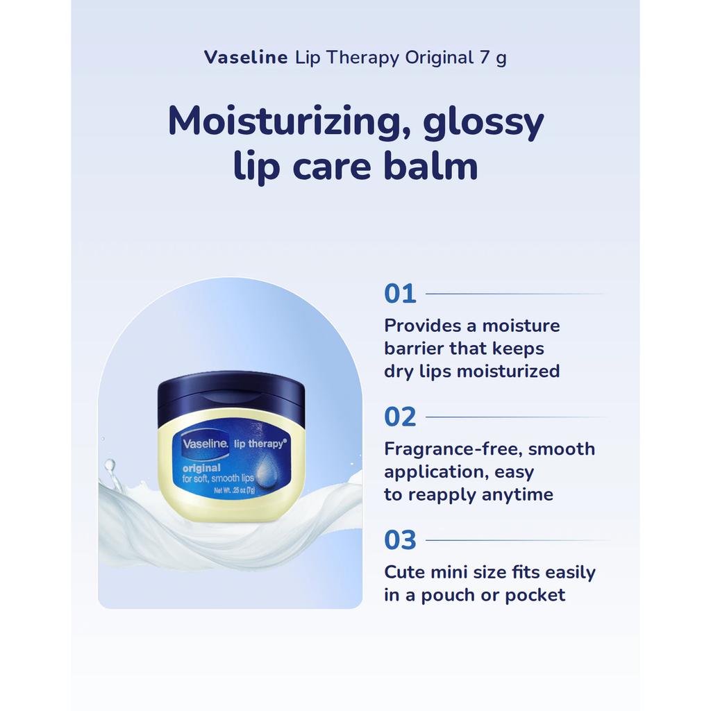Vaseline Lip Therapy Original 7 g
