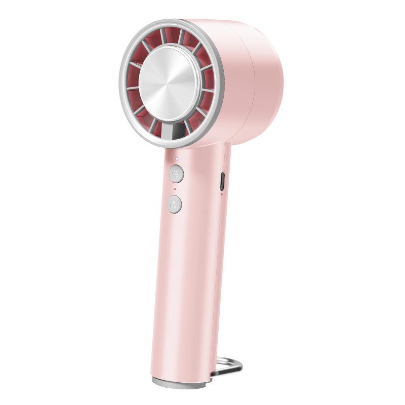 2025 USB Portable Mini Turbine Ice Fan: 100-Speed Digital Display Outdoor Handheld