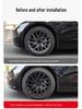 18-Inch M3 Tesla Wheel Protection and Decorative Cover Ring