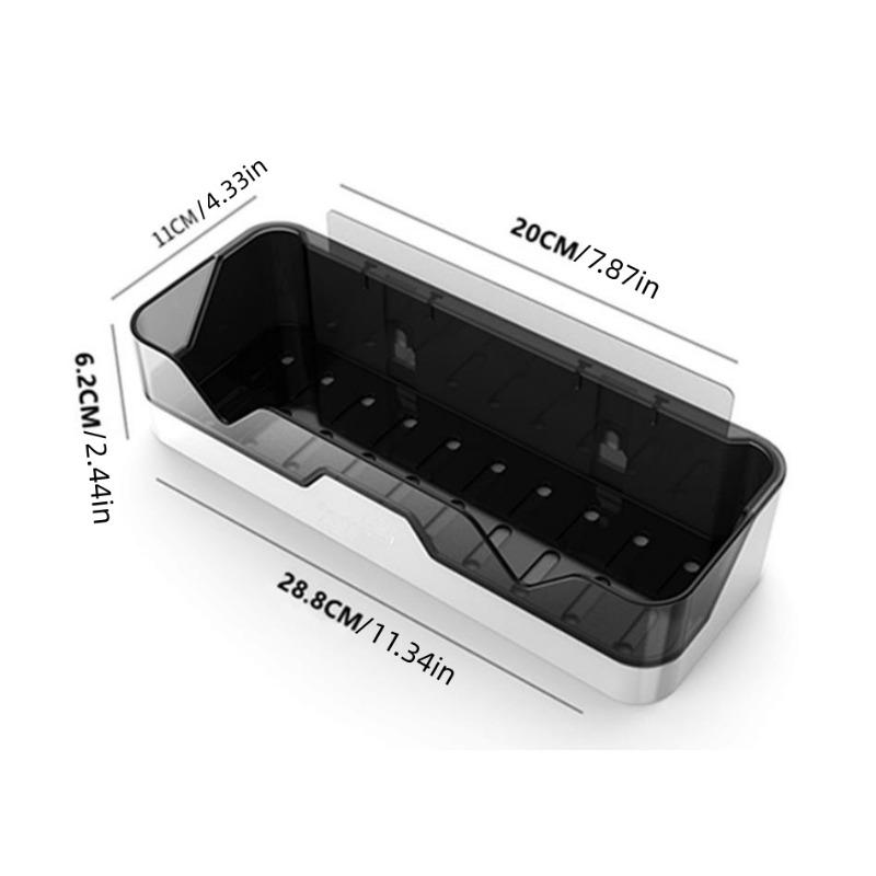Bathroom Shelf Shampoo Holder Shower Shelves Wall Mount Kitchen Storage Basket Cosmetic Rack Home Organizer Bath Accessories